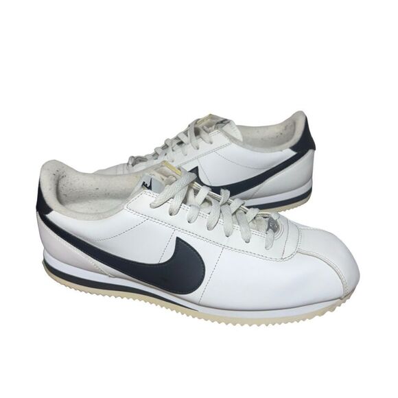 Nike White and Black Sneakers cortez size 12 - Picture 2 of 5
